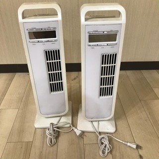 【2台セット】ミニタワーファン 扇風機