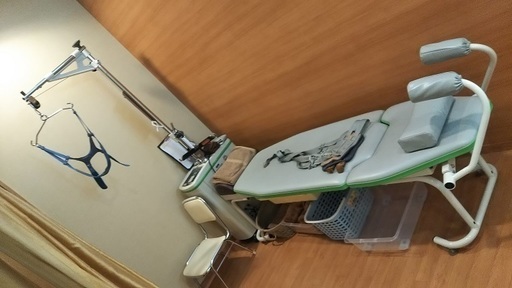 あげます！頸椎・腰椎牽引機 (じゃじゃ丸) 中野島のマッサージ器の中古