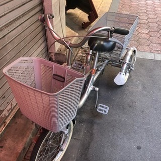 美品ブリヂストン 三輪車 有料配達可能