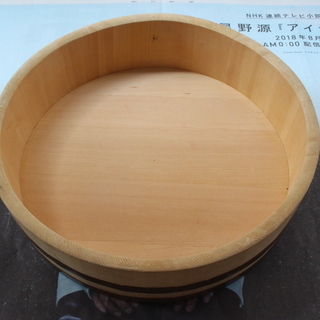 【手渡し可能範囲拡大】木製飯台(寿司桶)33cm