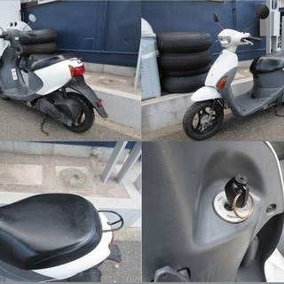 埼玉川口発！スズキ レッツ4 ホワイト！実働！