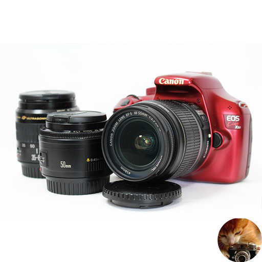 お得なセット canon eos kiss x50　ダブルレンズセット