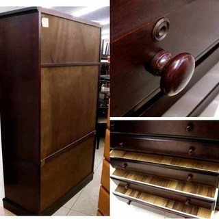 民芸調 タンス 引戸収納付きハイチェスト 箪笥 西宮の沢