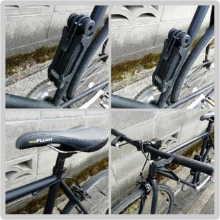 ピスト バイク ブリュアン(bruant) 700C シングルスピード 自転車 マットブラック　クロモリフレーム&フォーク フリー & 固定ギア