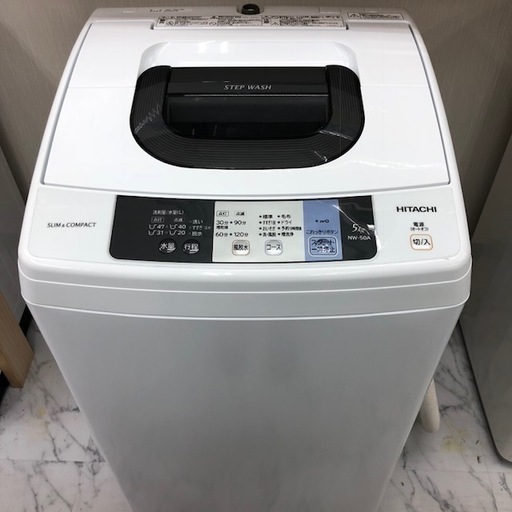 日立 5ｋ 洗濯機 NW-50A 2016年 N002