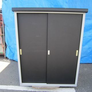 ヤマゼン 物置 収納庫 現状渡し - 物置 