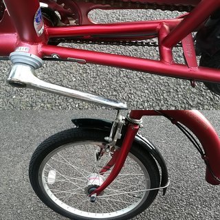 ★取引中★　子供のせ自転車　プチママミニ　使用期間2年弱