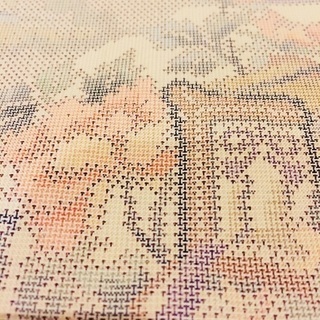 本場鹿児島大島紬 白大島 反物 新品