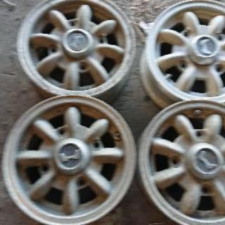 【最終値下げ】N360アルミホイール 2セット