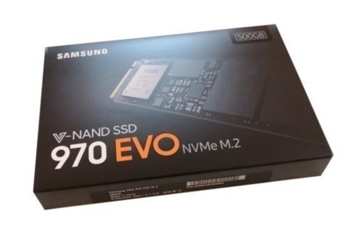 PCパーツ Samsung SSD 970 EVO NVMe M.2 500GB