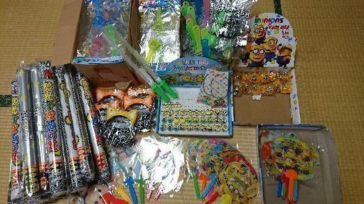 お祭り イベント 光るおもちゃ大量 179点 色々 ミニオンズ