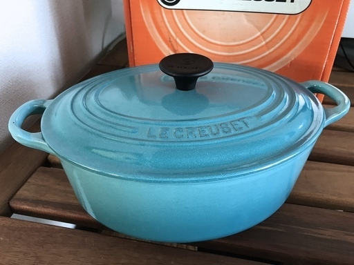 Le Creuset ル・クルーゼ ココット・オーバル 23cm カリビアンブルー