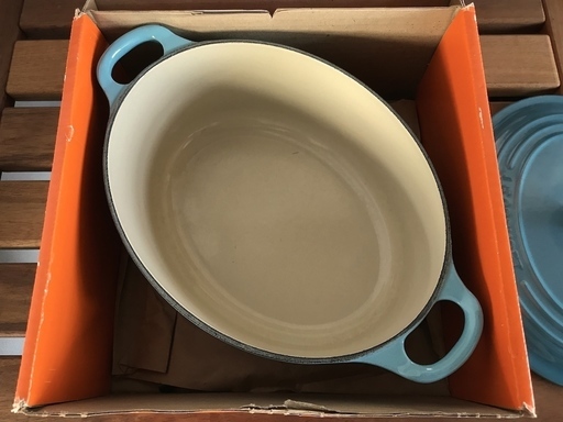 Le Creuset ル・クルーゼ ココット・オーバル 23cm カリビアンブルー