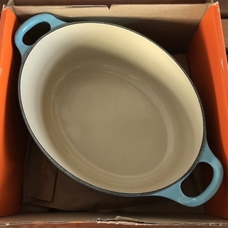 Le Creuset ル・クルーゼ ココット・オーバル 23cm カリビアンブルー