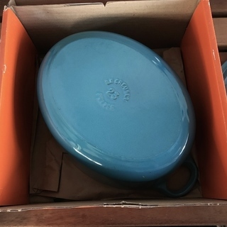 Le Creuset ル・クルーゼ ココット・オーバル 23cm カリビアンブルー