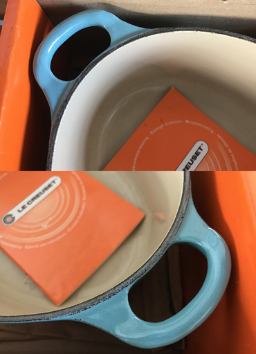 Le Creuset ル・クルーゼ ココット・オーバル 23cm カリビアンブルー