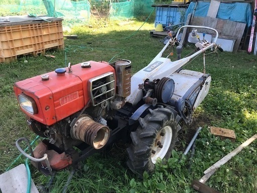 値下げ耕うん機 クボタ KMB220 12馬力 ディーゼル 灯油