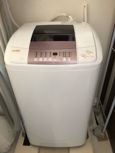 2017年製ハイアール 5．5kg全自動洗濯機 ホワイト JW-KD55B-W2