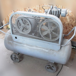ベビコンエアーコンプレッサー/50Khz/100V☆東芝 OB80-AP8A 年式不明/ジャンク品 動作不良あり