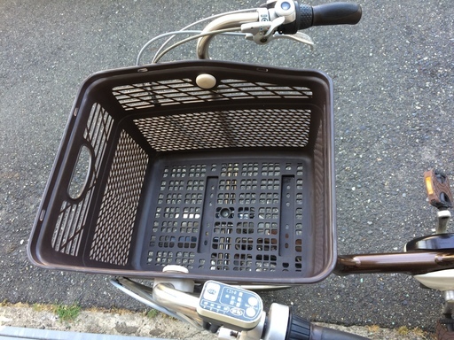ブリヂストンアンジェリーノ新基準三人乗り子供乗せ前カゴギュットキッス神戸市電動自転車地域限定 モトチャリ 西灘の電動アシスト自転車 の中古あげます 譲ります ジモティーで不用品の処分