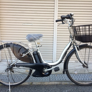 地域限定送料無料　パスバビー　8,9AH　子供乗せ　黒　神戸市　電動自転車 地域限定送料無料 パスバビー 子供乗せ 8,9AH ピンク 神戸市