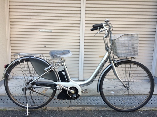 ヤマハ　パス　リチウム　26インチ　シルバー　神戸市　電動自転車　地域限定
