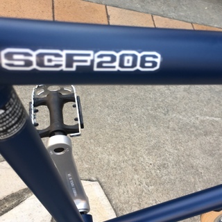 【新車】ミニベロ２０インチ　マットブルー