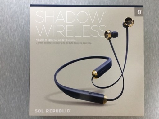 イヤホン【新品】SOL REPUBLIC Shadow Wireless