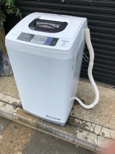 【美品】2017年製日立全自動洗濯機5キロ