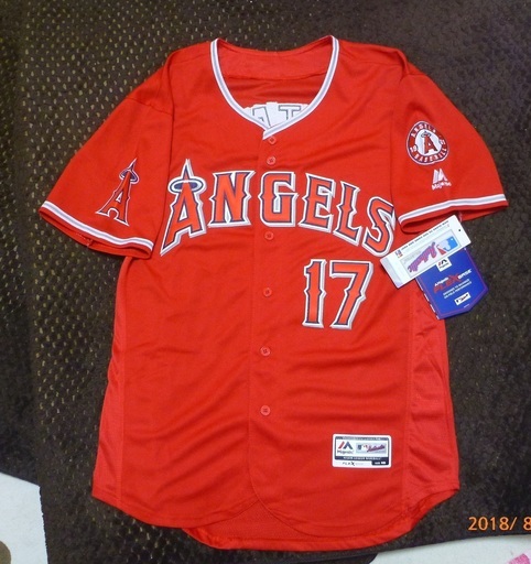貴重新品【エンゼルス大谷翔平選手】#17ビジター高級ユニフォーム