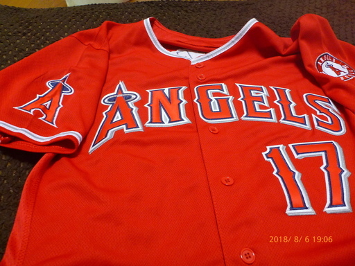 貴重新品【エンゼルス大谷翔平選手】#17ビジター高級ユニフォーム