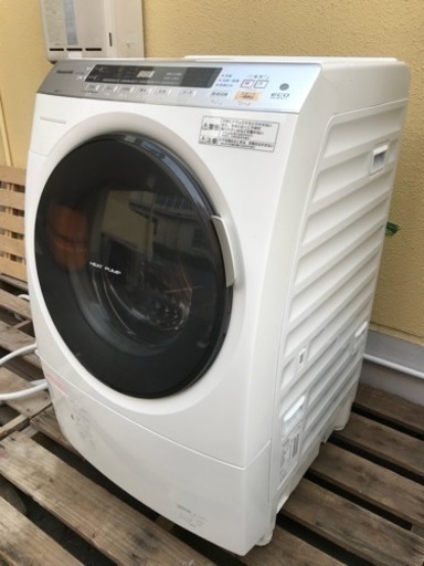 【リサイクルサービス八光　安心の3か月保証　配達・設置OK】パナソニック【左開き】　9.0kgドラム式洗濯乾燥機NA-VX5000L