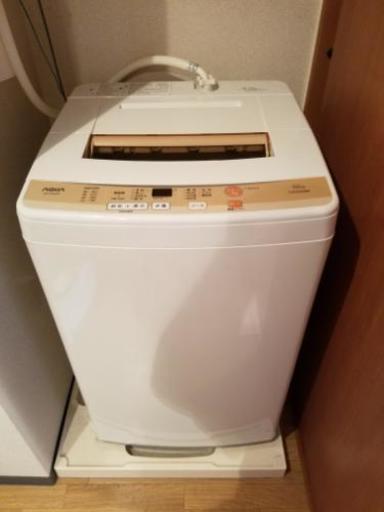全自動 洗濯機　AQUA S50D　※福岡市内は、配達無料