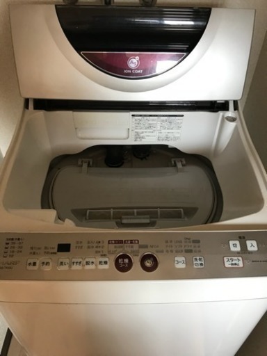 洗濯乾燥機 シャープ 5.5kg