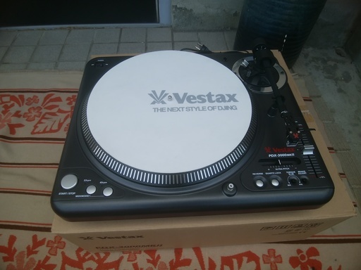 Vestax ターンテーブル PDX-3000MKⅡほぼ新品