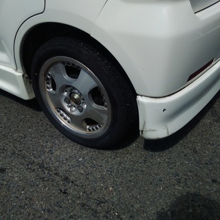 【値下げ】1万8000円！　引き取り限定　EXワゴン　タイヤ　ブリヂストン　155/55R14