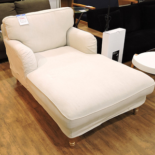 北大前! 札幌 引取 キングサイズ⁉ IKEA イケア 1人用ソファー ベッド? 足が伸ばせる 長め 白 中古品