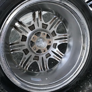 17インチ タイヤ付きメッキアルミ
