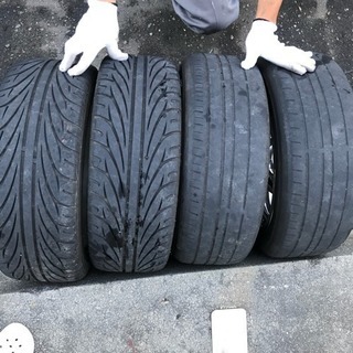 17インチ タイヤ付きメッキアルミ