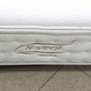 宮の沢店 セミダブルベッド フレーム+Nスリープ マットレス付 