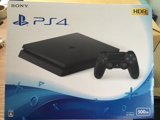 ※クリスマス特価！【未使用未開封新品】　PS4　ジェット・ブラック 500GB＋PSステーションチケット5000円分（総額37,000円相当）