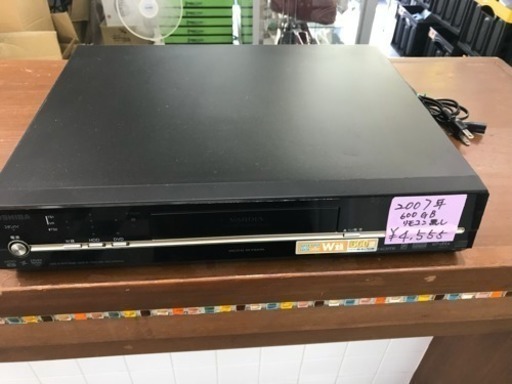 TOSHIBA 東芝HDD\u0026DVDビデオレコーダー RD-S600 2007年製