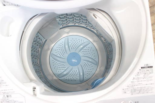 R44) 【美品】東芝 AW-6G6 全自動洗濯機 6kg 2017年製 浸透パワフル洗浄 TOSHIBA
