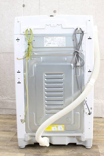 R44) 【美品】東芝 AW-6G6 全自動洗濯機 6kg 2017年製 浸透パワフル洗浄 TOSHIBA