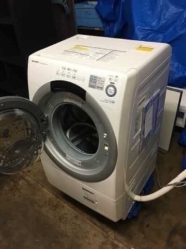 シャープ ドラム式洗濯機 ES-S7A