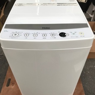 洗濯機 ハイアール 2017年 5.5kg洗い JW-C55BE