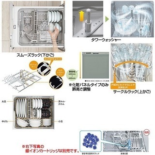 リンナイ 食洗機 RKW-404A-SV 未使用品