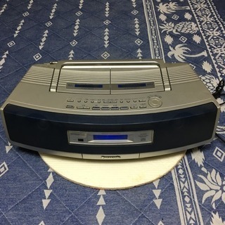 Panasonic WカセットCDラジカセ RX-ED50 リモ...