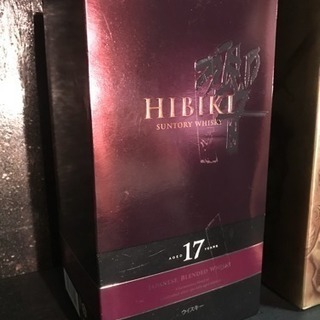 響17年・シーバスブラザーズ21年・ヘネシーXO