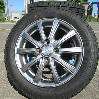 極上品【 スタッドレス＆ホイール 】ICE NAVI ZEA2/DDS ◇155/65R14 ...